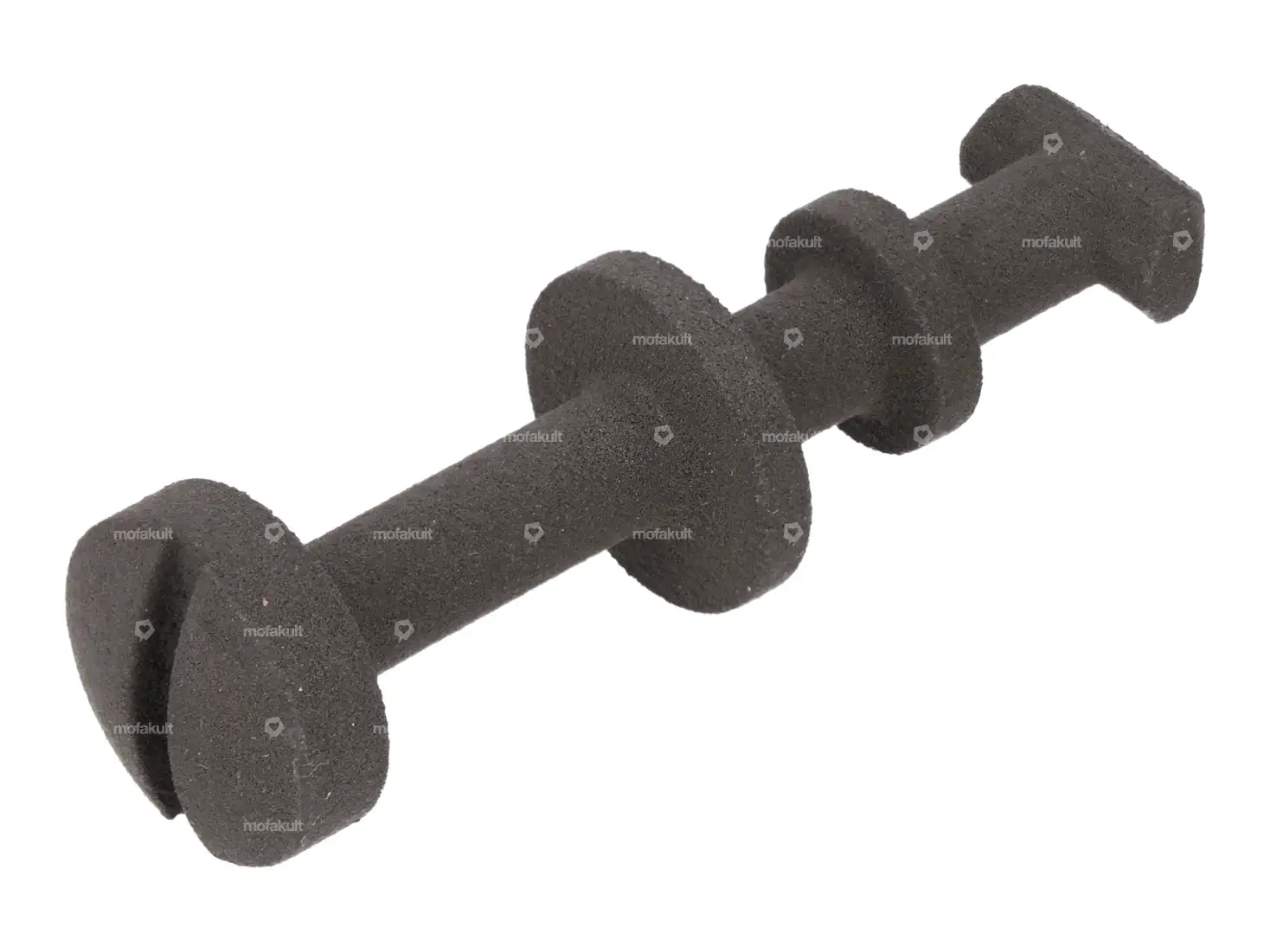 GPO side protection screw plastic dark gray | Piaggio Boxer | mofakult