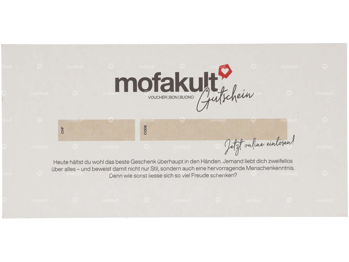 mofakult voucher (selection) Carousel Image 1