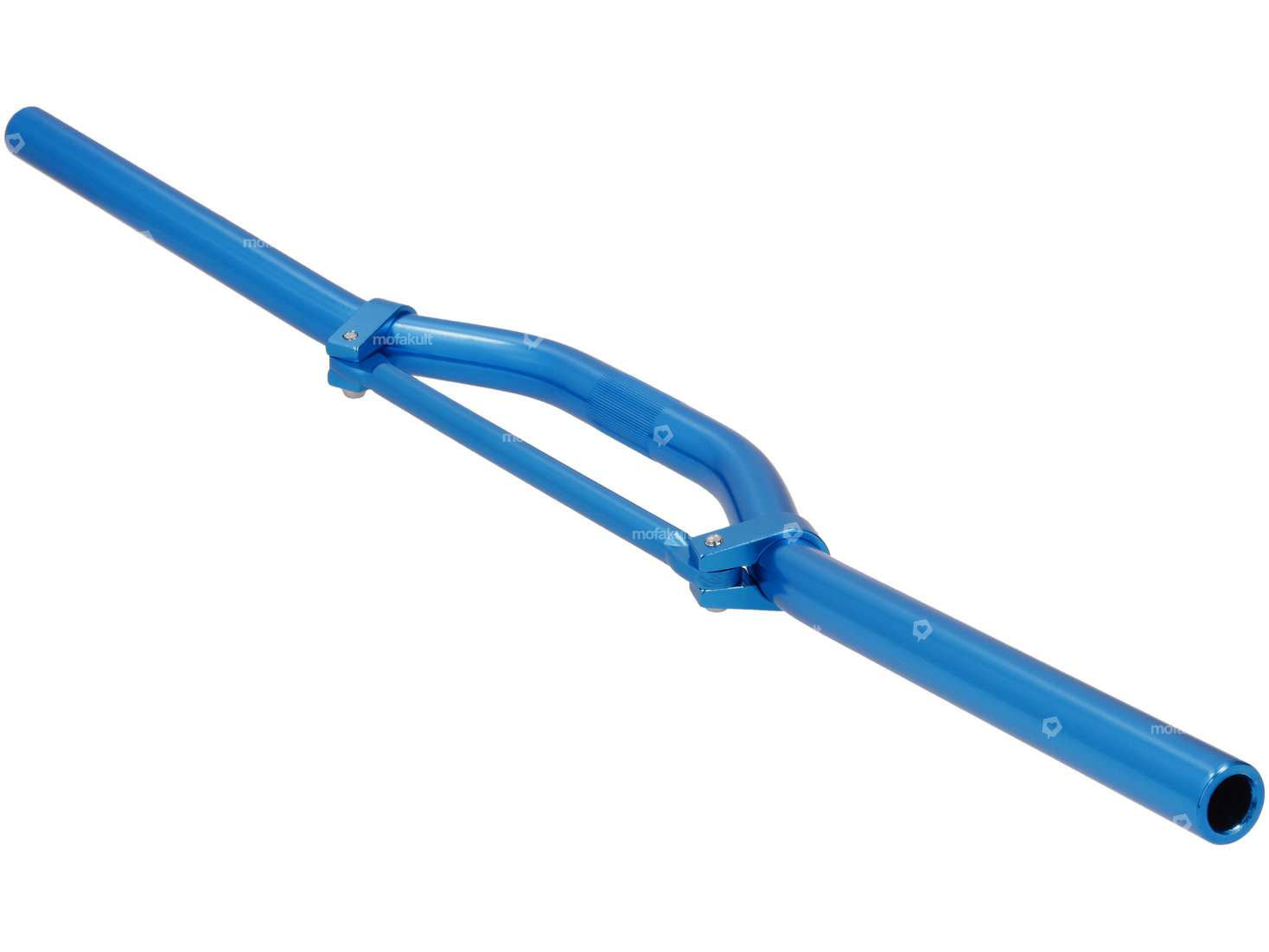 STR8 racing handlebar fork plate 7 cm / narrow aluminum blue Carousel Image 2