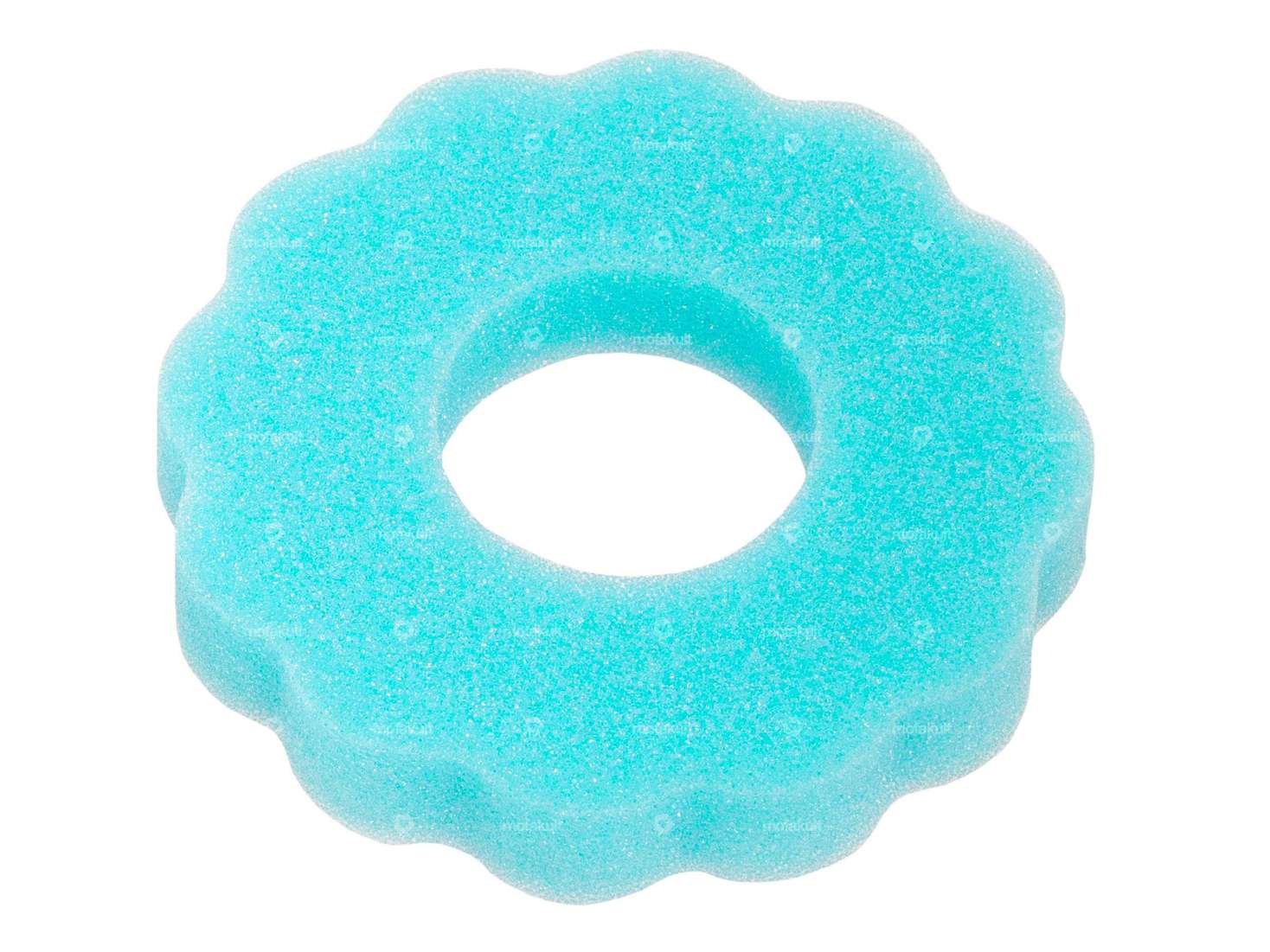 GPO decorative sponge corrugated tank cap blue Carousel Image 1