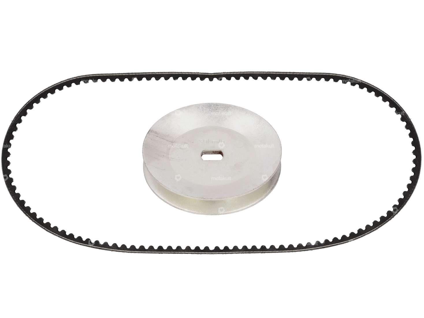 GPO Pully 80 mm getarnt 30km/h & BOSCH Keilriemen | Piaggio SI Carousel Image 1