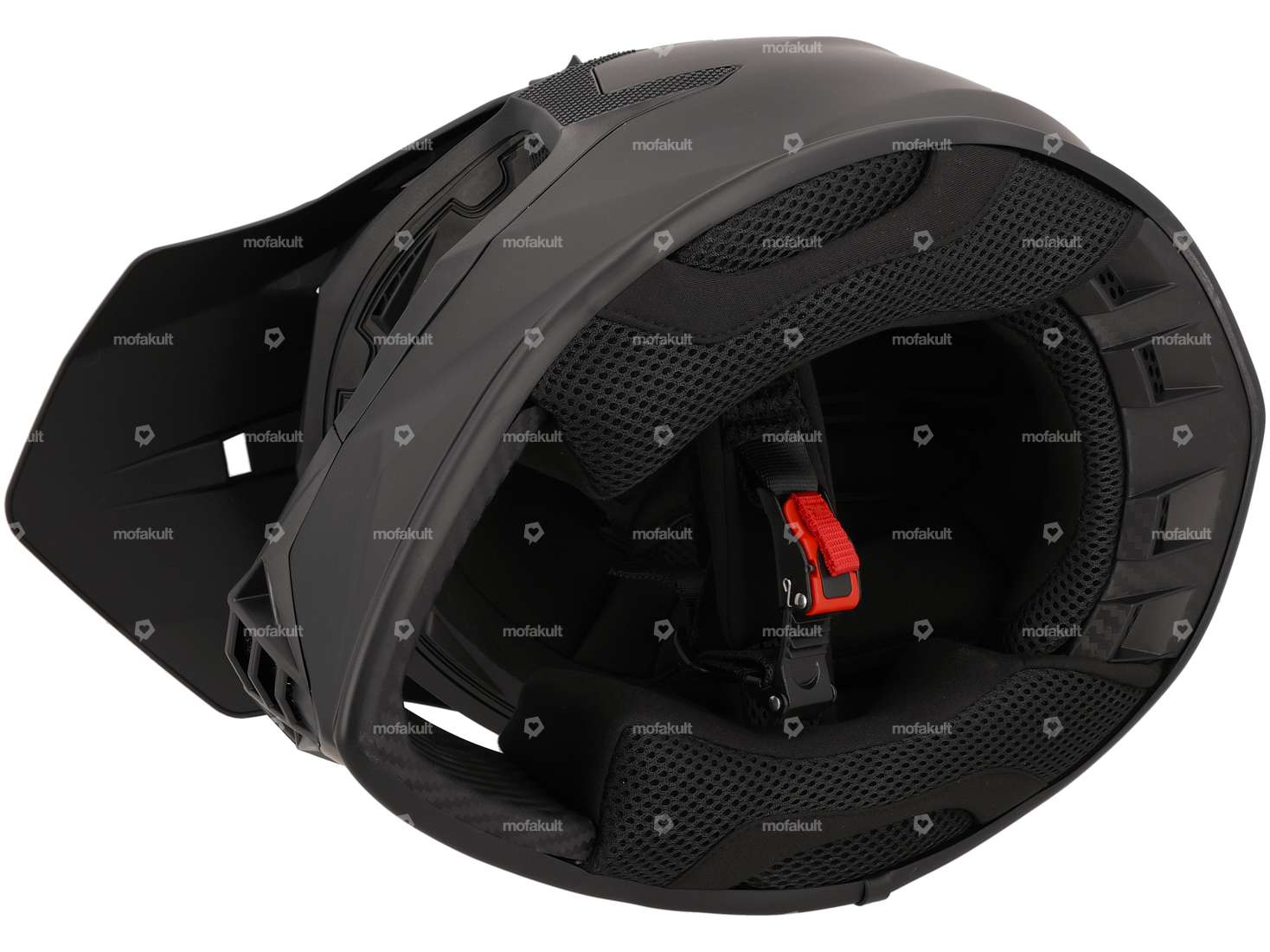 gms Crosshelm «Fortis» schwarz-matt Carousel Image 4