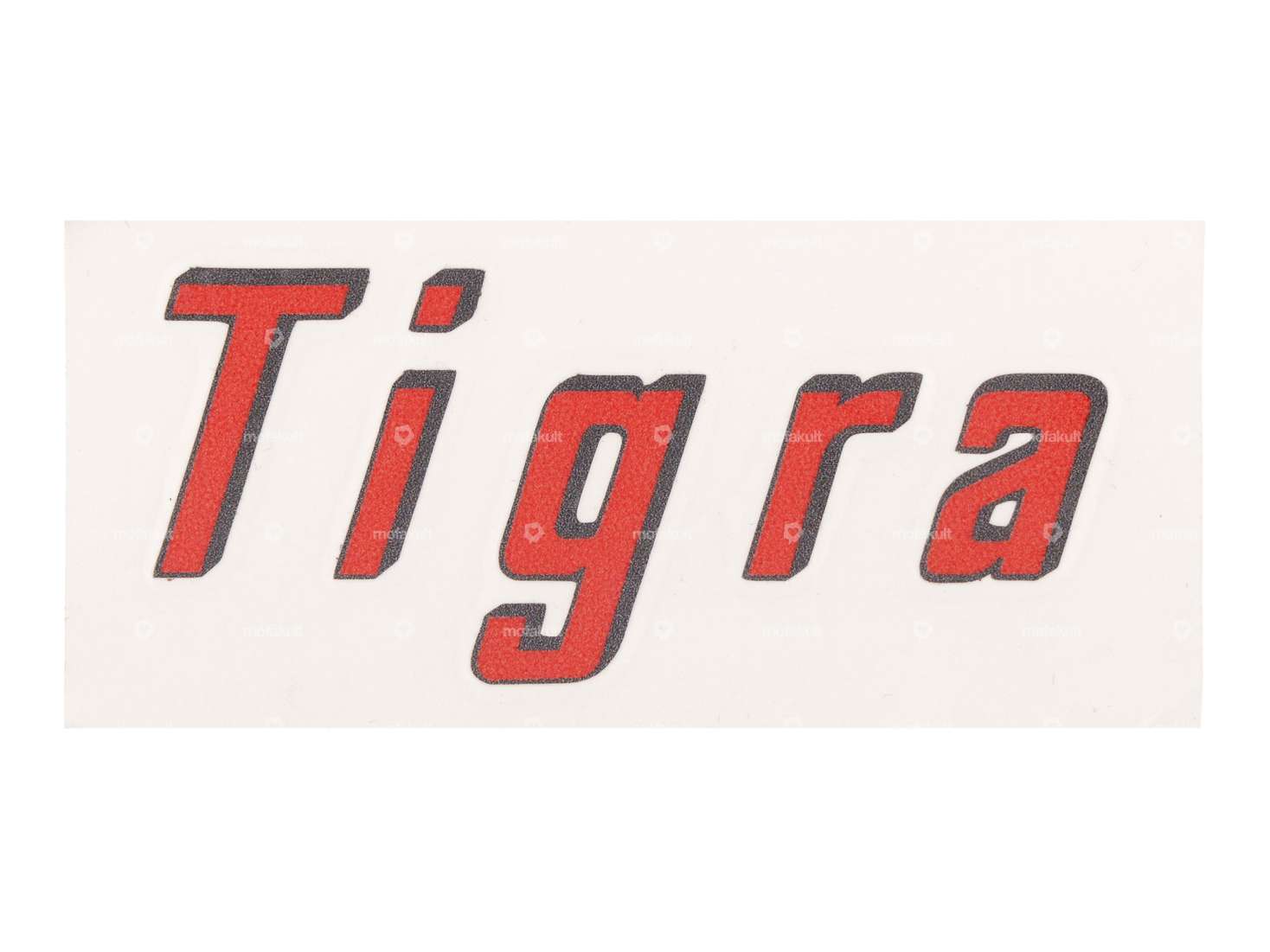 Aufkleber «Tigra» kursiv 66 x 29 mm | Tigra Carousel Image 1