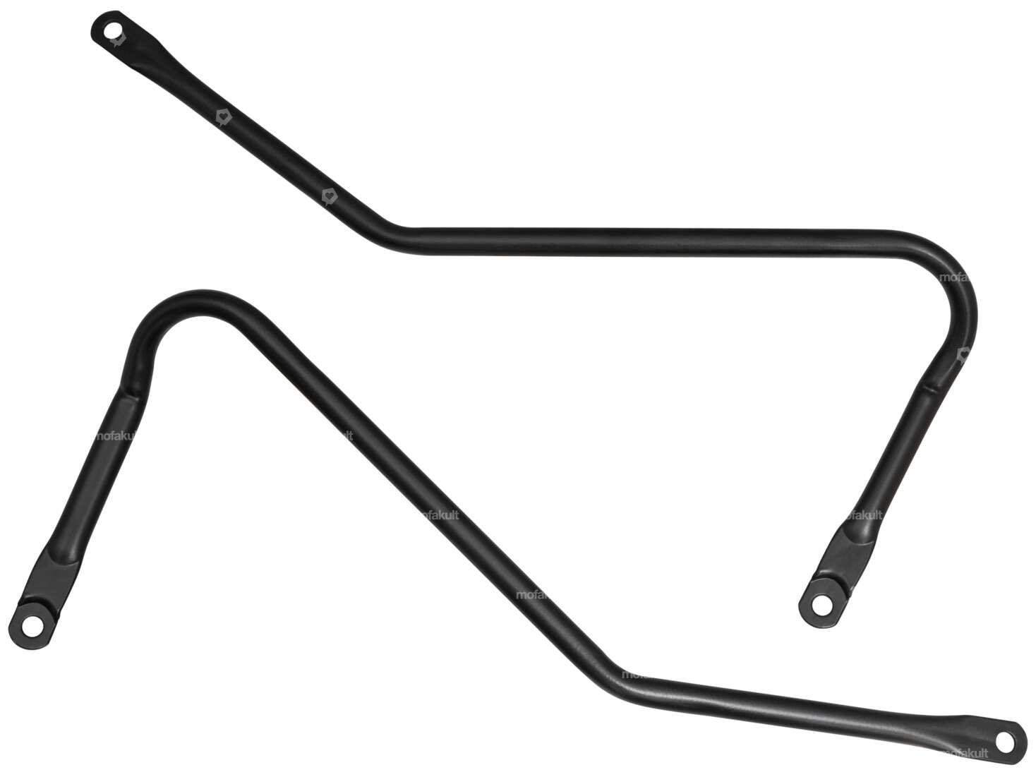 GPO side bars black matt (1A quality) | Puch Maxi S Carousel Image 1