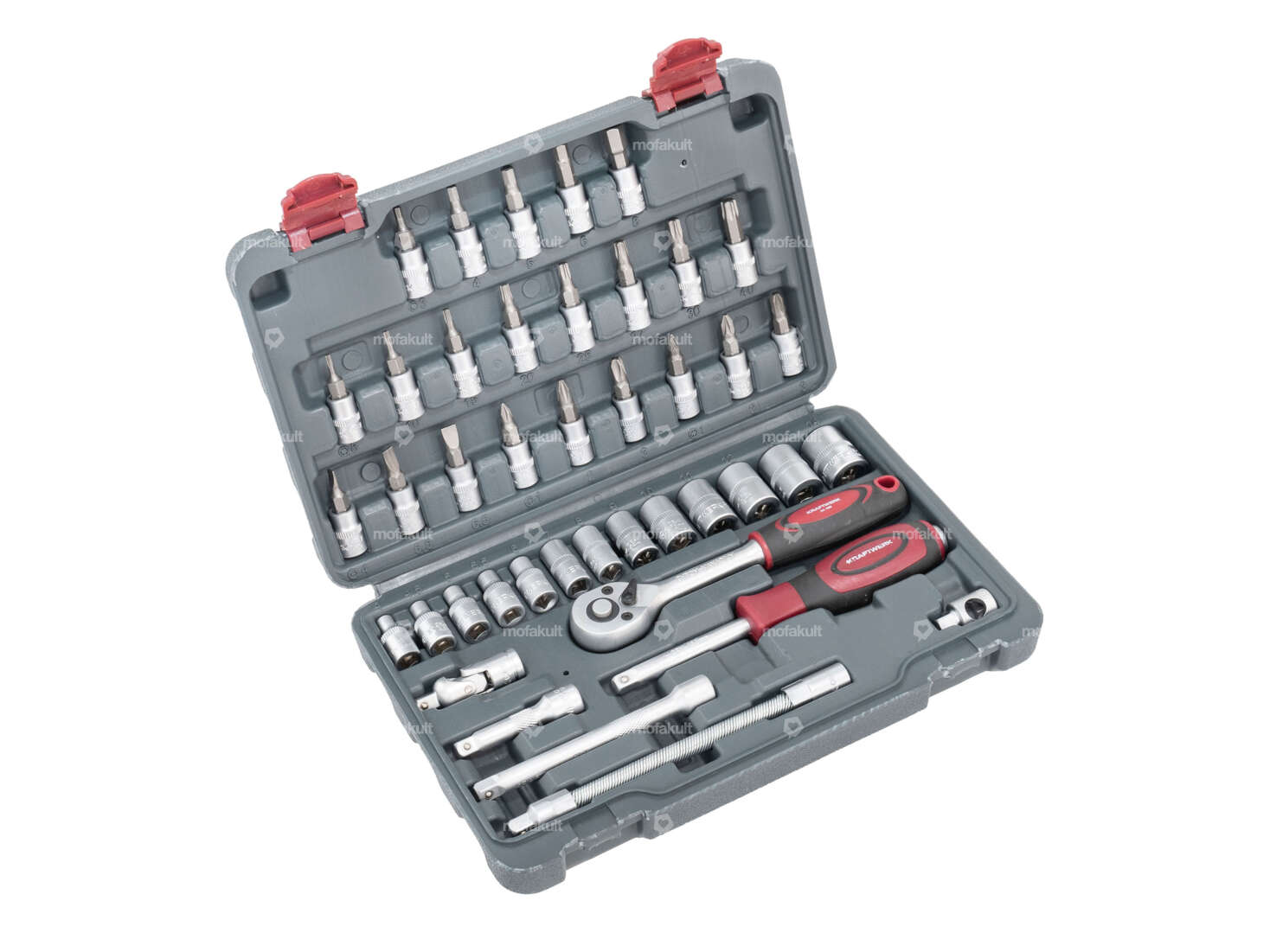 Kraftwerk 1/4" Steckschlüssel-Set 42-tlg. Carousel Image 1