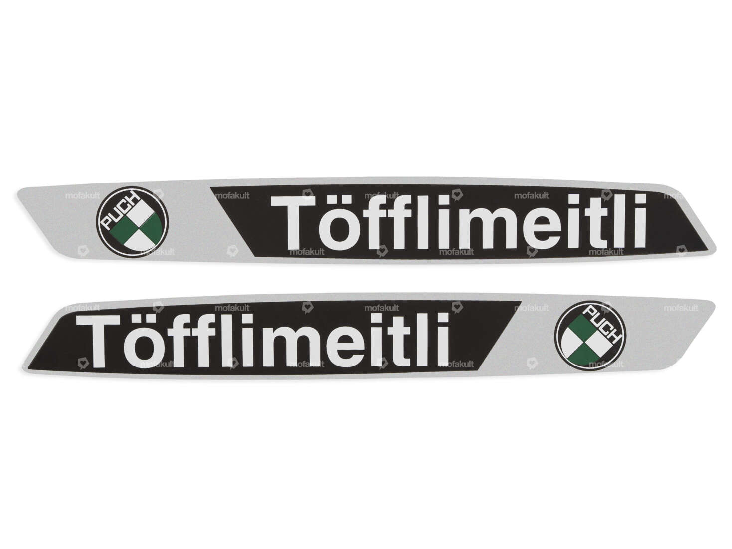 Tankkleber «Töfflimeitli» Puch Maxi S, N | Supermaxi LG1, LG2 Carousel Image 1