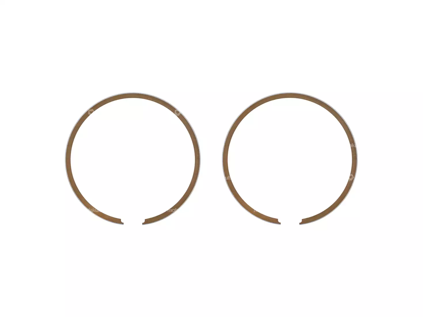 Beixi Zeit Kolbenring-Set – 2 Stück, 33 Mm X 1,5 Mm, Für Kettensägen, Heckenscheren & Trimmer | Ersatzteil Für 2-Takt-Motoren