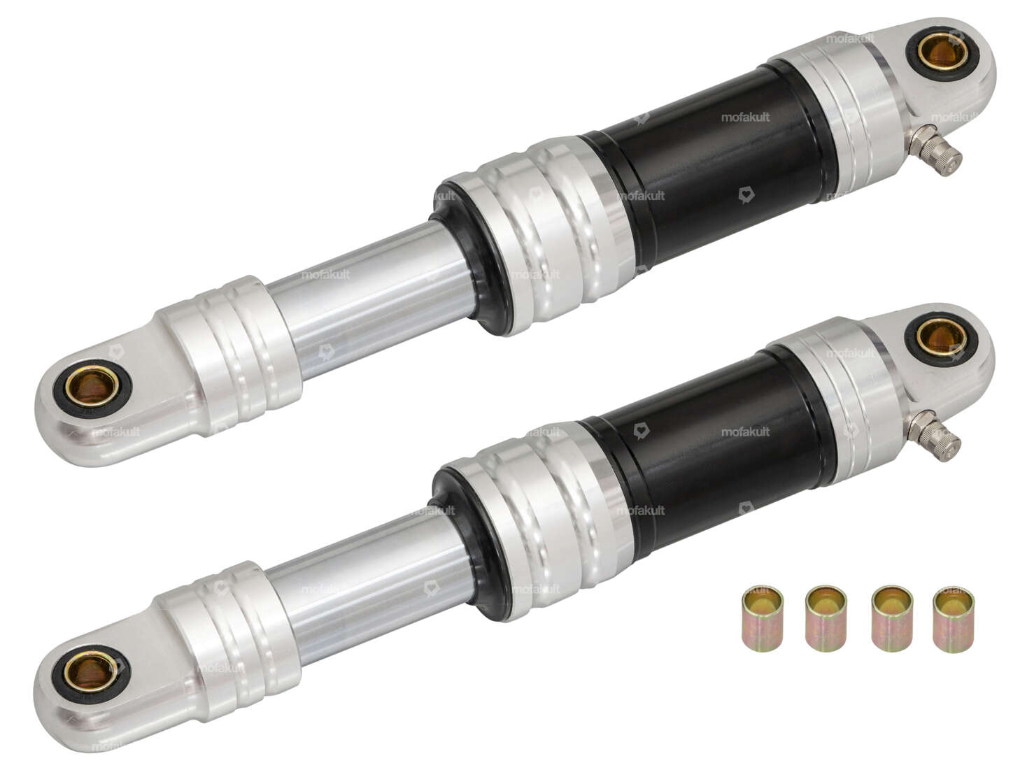 Stossdämpfer CNC 28 cm Druckluft extrastark schwarz-silber Carousel Image 1