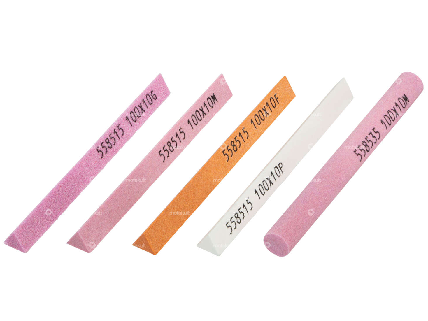 Abziehstein-Set 5-tlg. Carousel Image 1