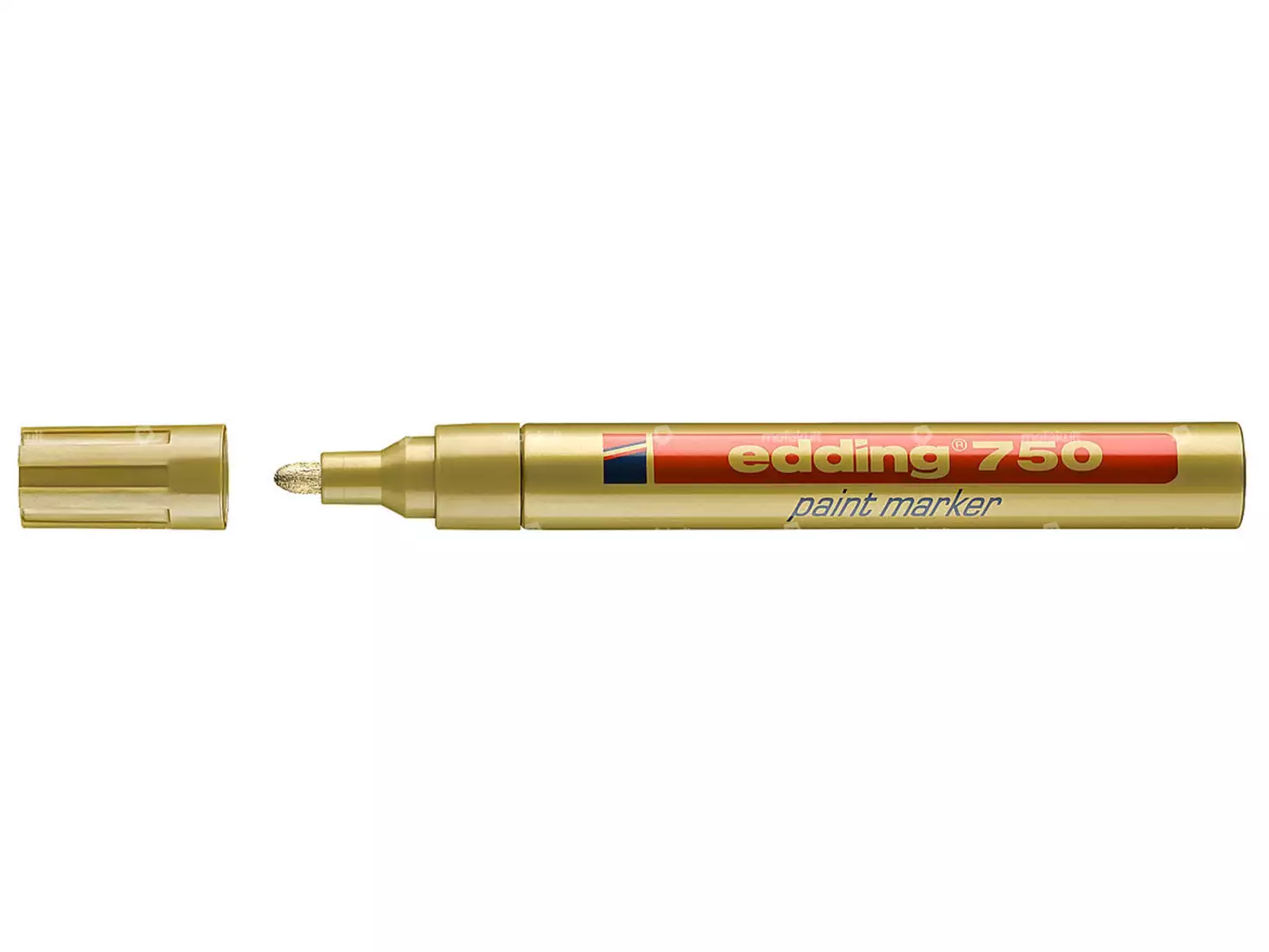 edding Lakmarker 750 2-4mm geel/pk10 - Office Centre