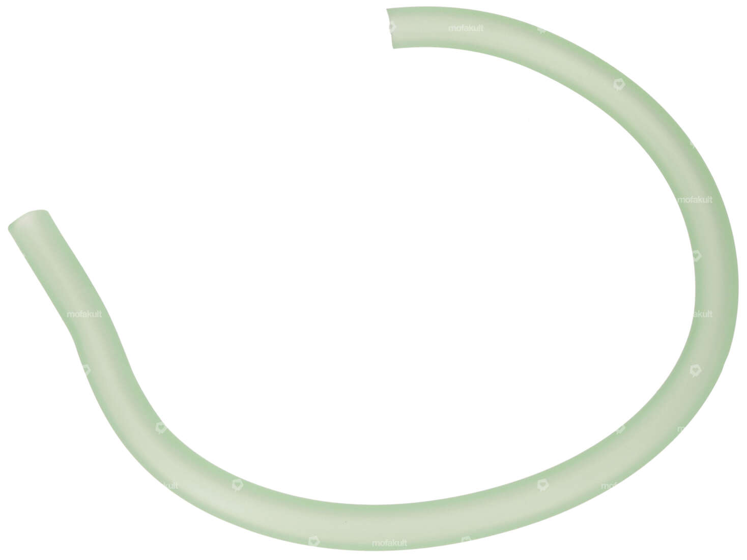 Petrol hose Ø 7 / 14 mm green transparent 50 cm (1A quality) Carousel Image 1