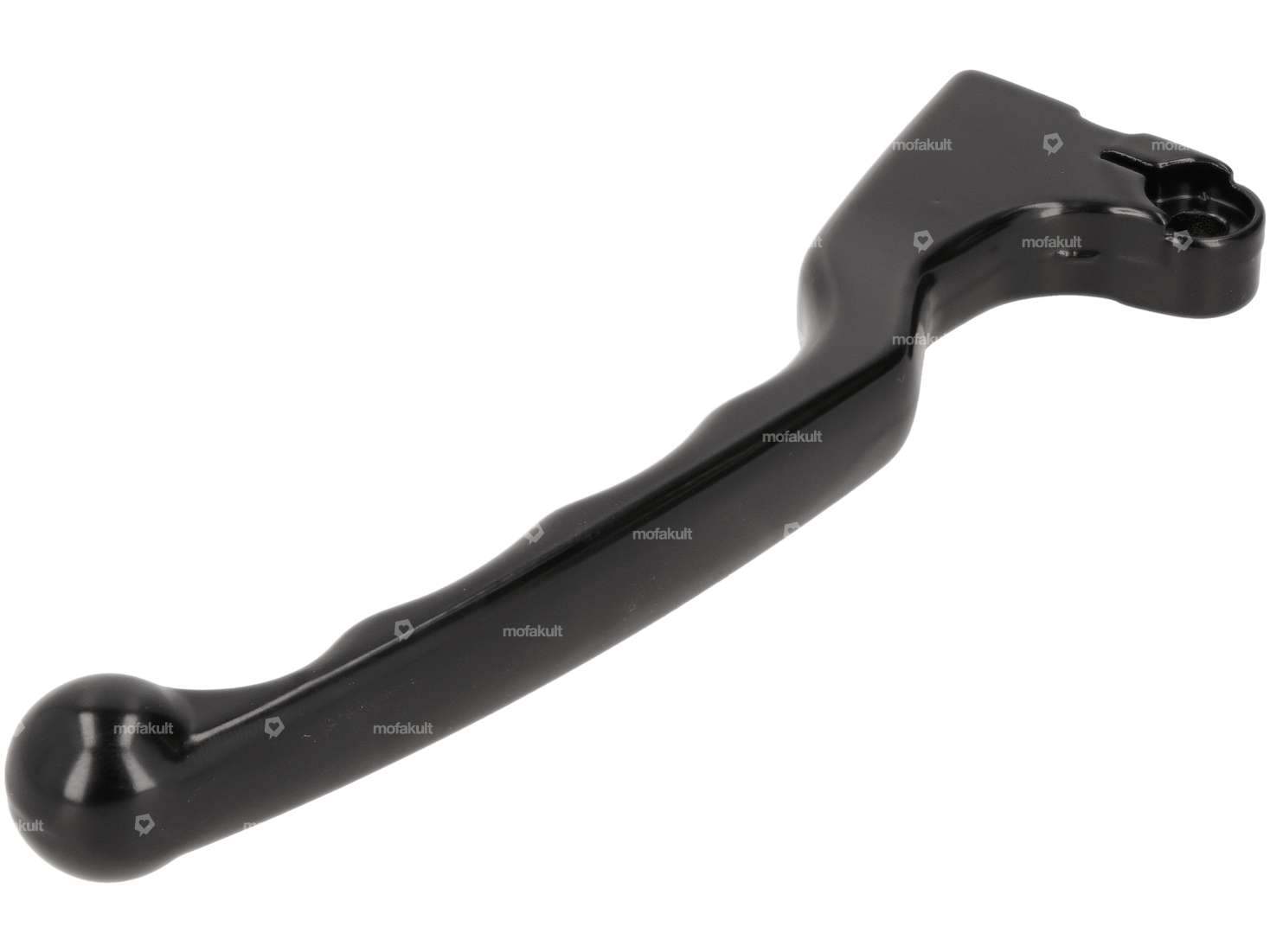 Domino brake lever left aluminum black Carousel Image 2