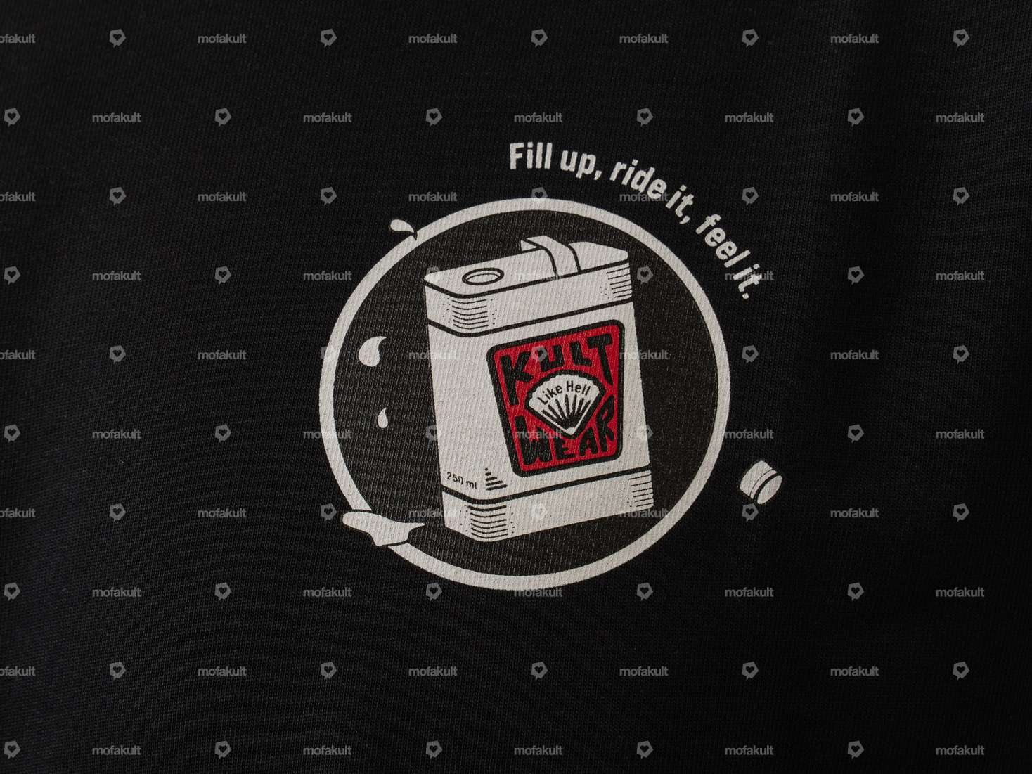 Kultwear T-Shirt «Kanister» oversize Carousel Image 3