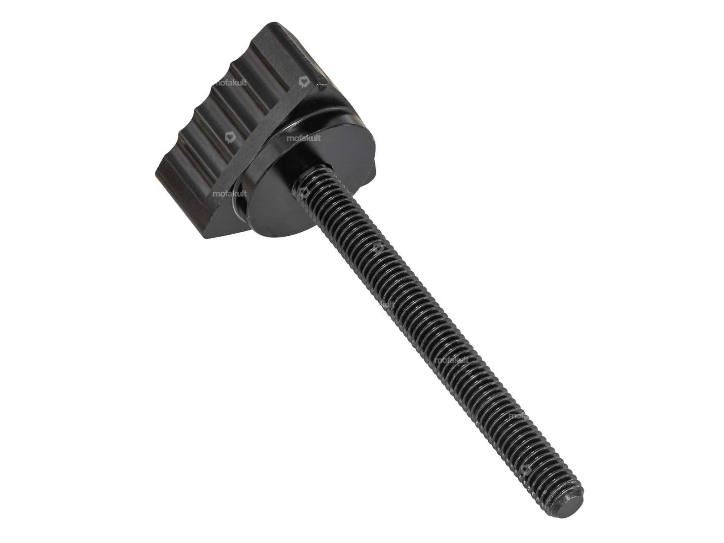 66HEROES Seitenschutzschraube CNC 50 mm Alu schwarz (Vollmaterial) Carousel Image 2