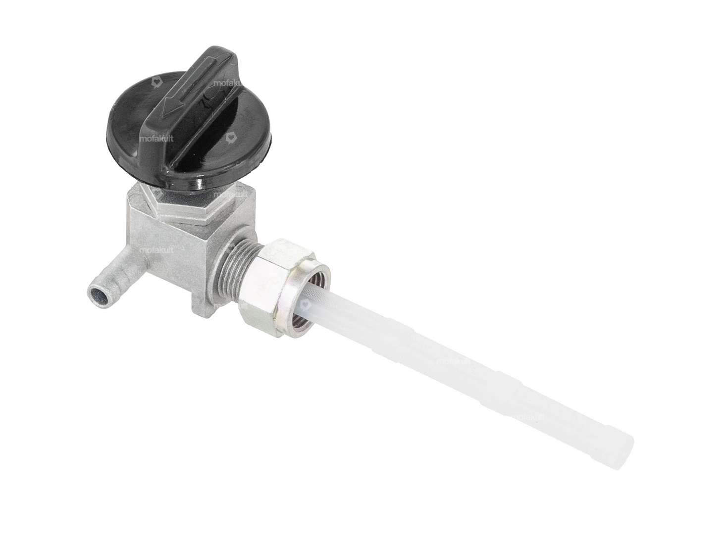 OMG Benzinhahn senkrecht M12x1 (mit Überwurfmutter) rechts abgehend Carousel Image 2