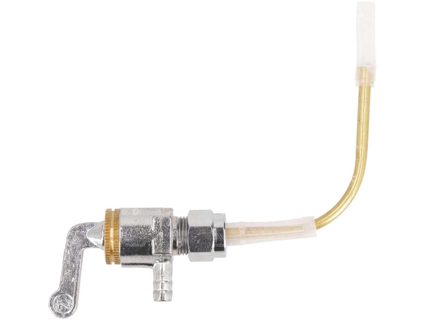 Fuel tap horizontal M12x1 (with union nut) outgoing at the bottom Carousel Image 1