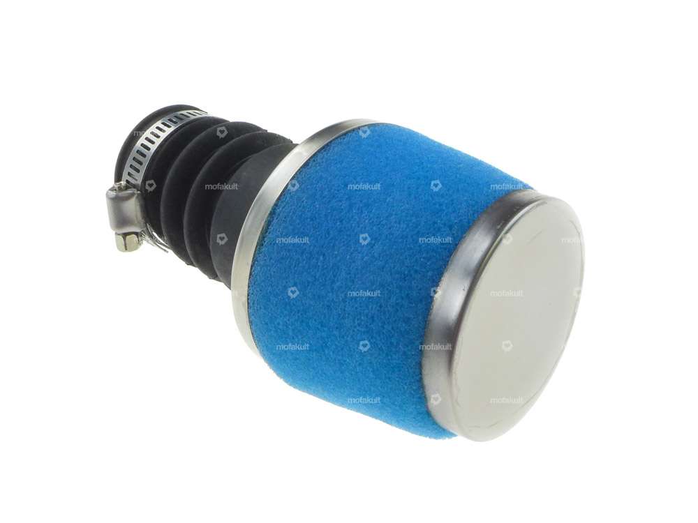 Mushroom air filter foam blue 28 - 32 mm Carousel Image 2