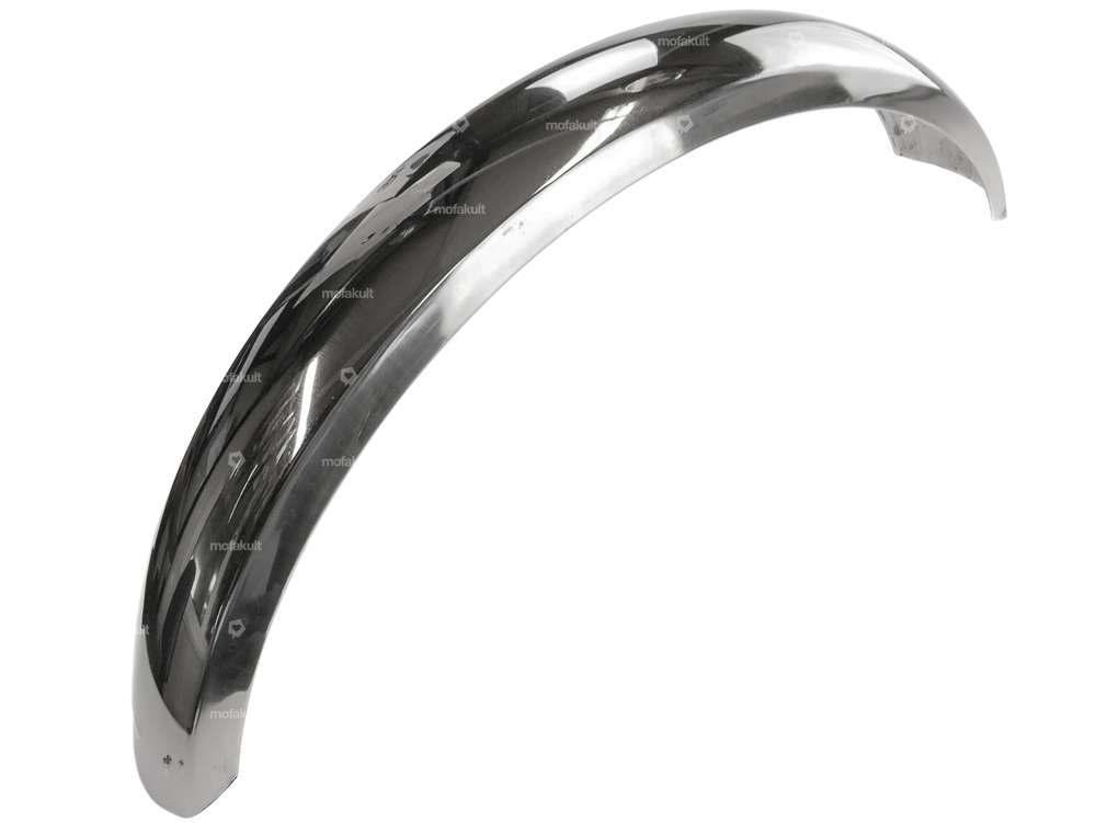19" front mudguard wide Inox Carousel Image 1