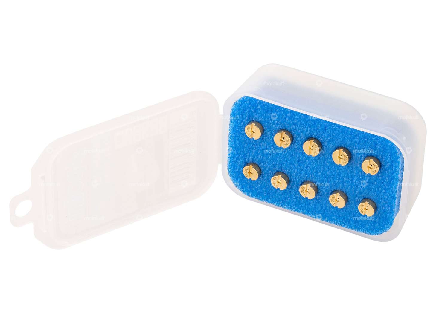 Polini nozzle set main nozzles Dell'Orto PHBG, SHA (110 - 128) Carousel Image 1