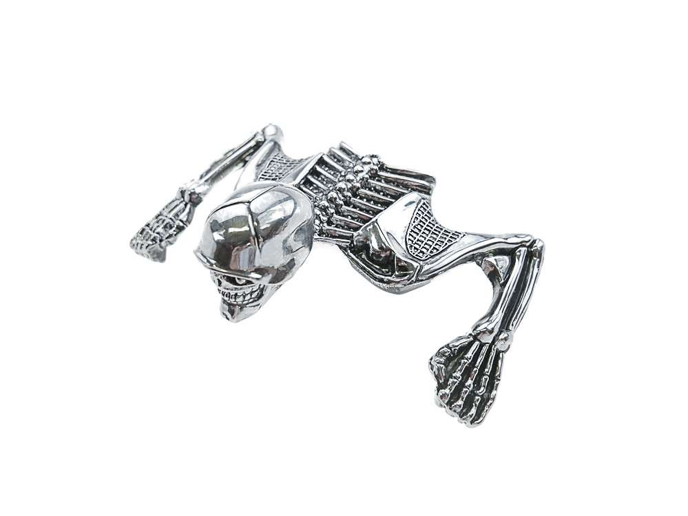 Visier Skull klein Chrom Carousel Image 1