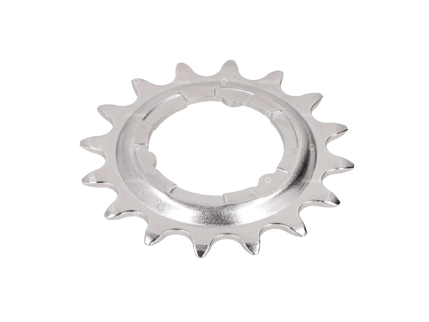 Zahnkranz Rücktritt 16 z. leicht gekröpft Chrom Carousel Image 2