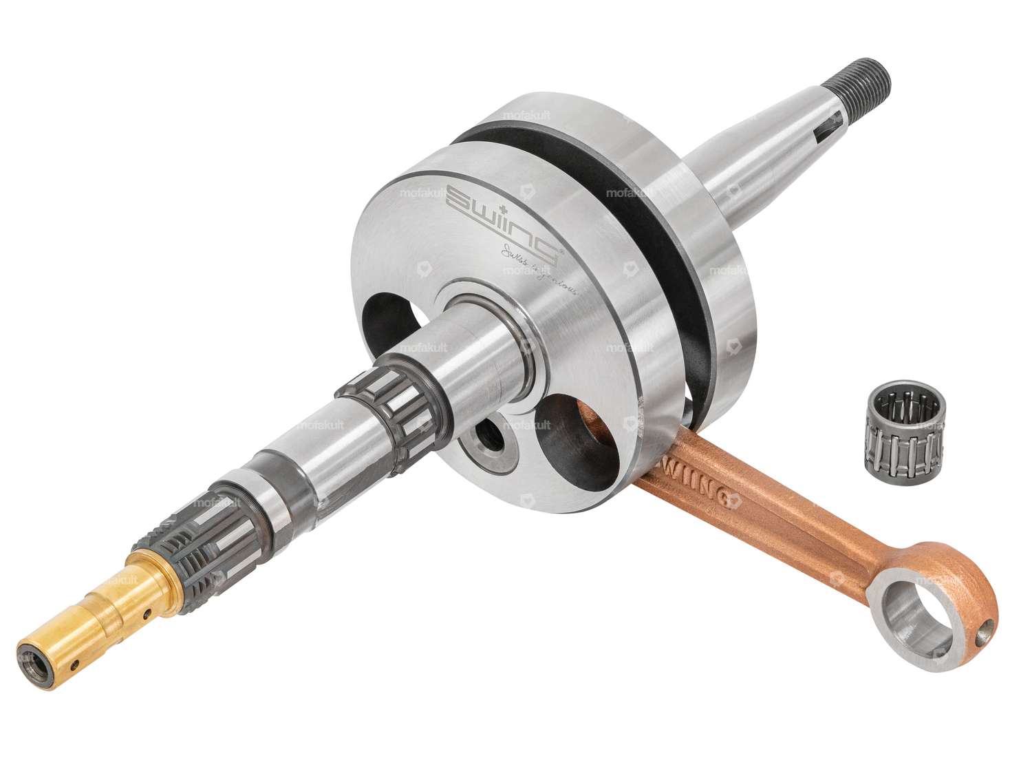 swiing® revival crankshaft "Original" 10.2 mm journal | Puch ZA50 Carousel Image 1