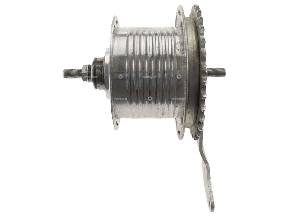 WWS 17" Speichen-Set inkl. Nippel (Rücktrittfelge HR90-Nabe) Inox Carousel Image 3