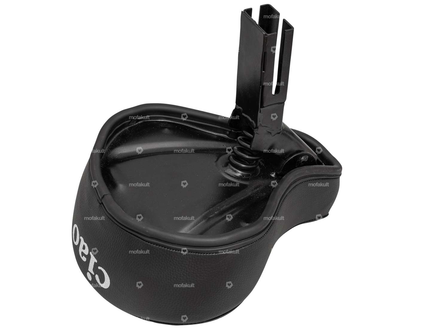 Sattel «Ciao» Schriftzug 4-Kant Aufnahme schwarz | Piaggio Ciao P Carousel Image 2