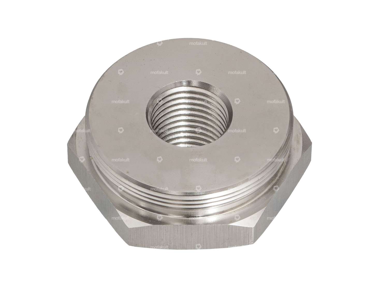 swiing® revival freewheel hub Inox | Piaggio Ciao, SI, Bravo, Boxer Carousel Image 1