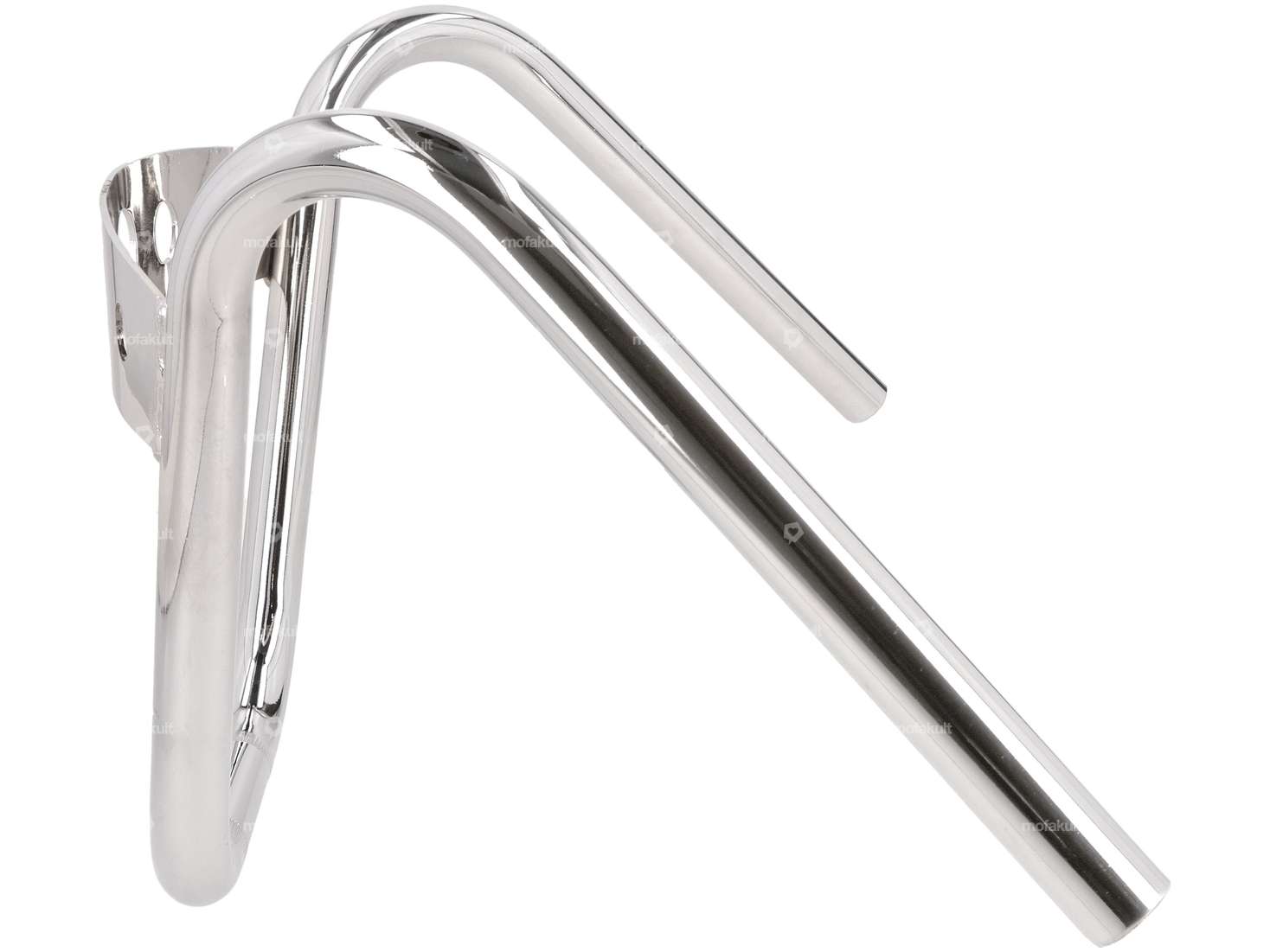 Lenker Gabelplatte 26 cm «Chopper» mit Platte Chrom Carousel Image 2