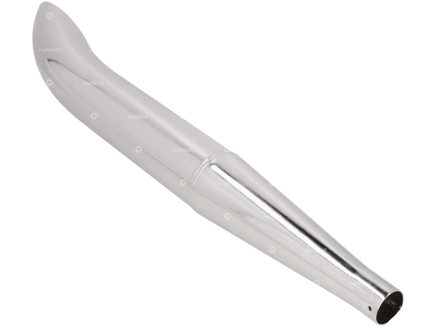 Endtopf Sidepipe Ø 28 / 60 mm Chrom Carousel Image 3