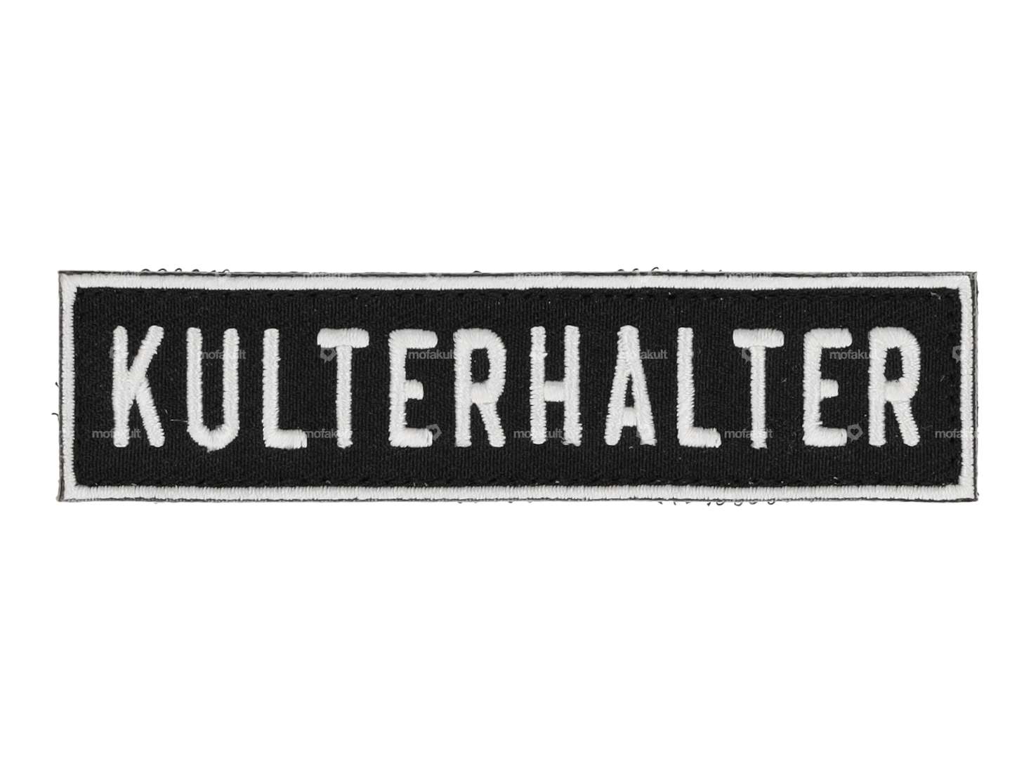 mk-Merch Klettt-Patch «KULTERHALTER» 100 x 25 mm Carousel Image 1
