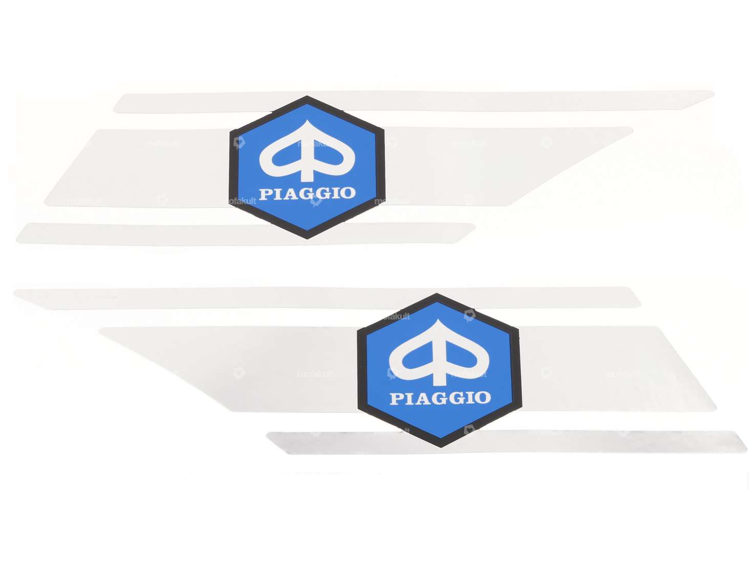 Aufkleber Rahmen Chrom | Piaggio Boxer Carousel Image 1