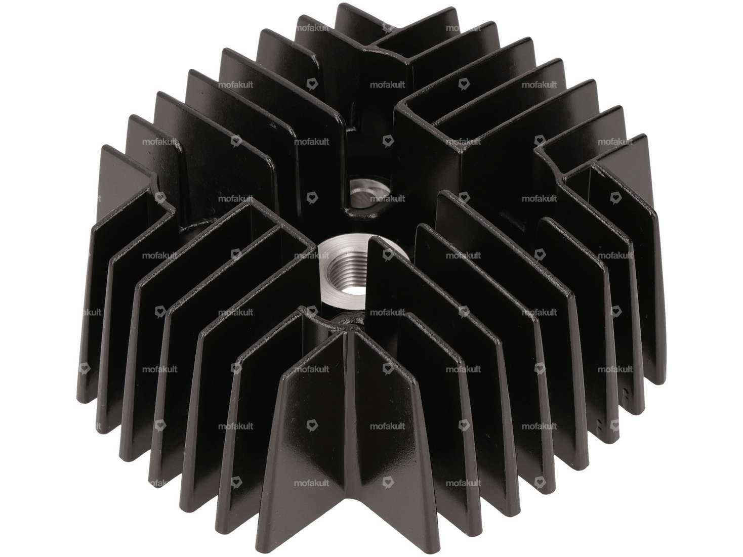 AKOA 43.5 mm Zylinderkopf schwarz | Puch E50 / ZA50 (Fahrtwindgekühlt) / ZA50 (Kat.) / Z50 Carousel Image 1