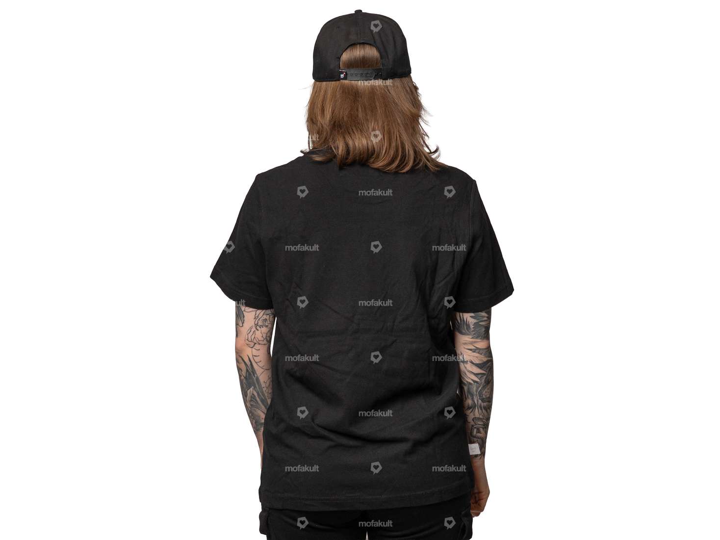 mk-Merch T-Shirt "SACHS" black Carousel Image 2