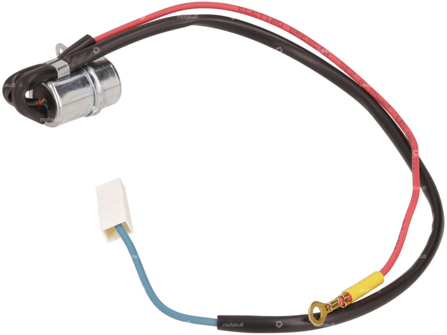 EFFE Kondensator mit Kabel | Piaggio SI, Bravo Carousel Image 2