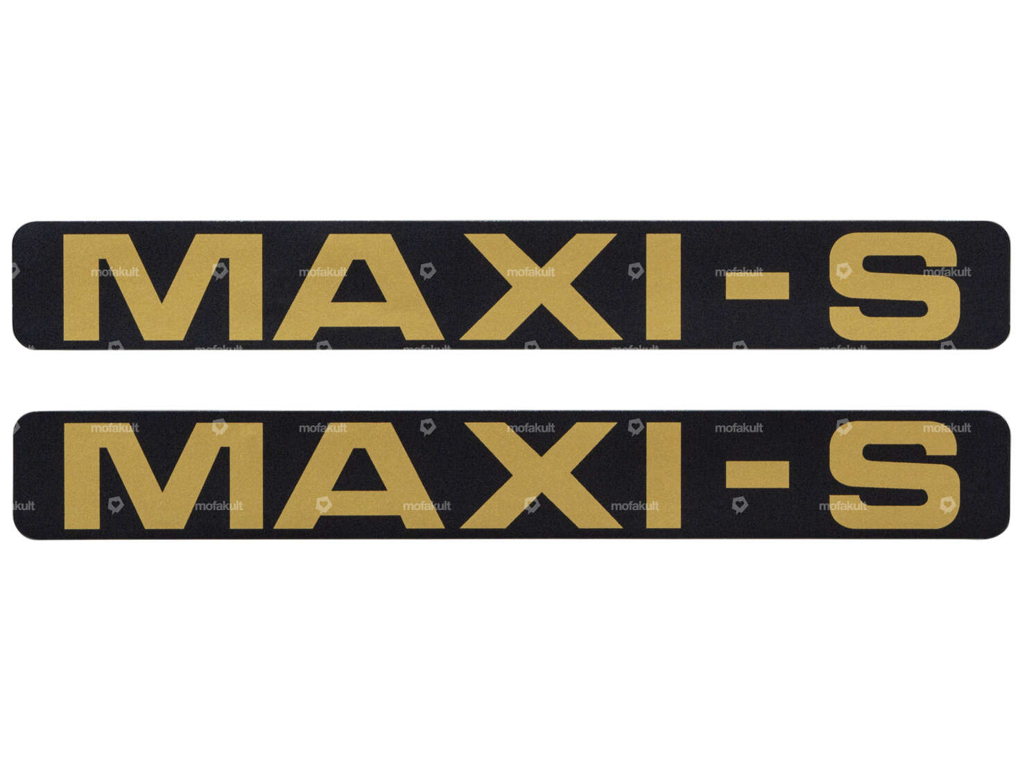 MAXI-S" gold sticker Carousel Image 1
