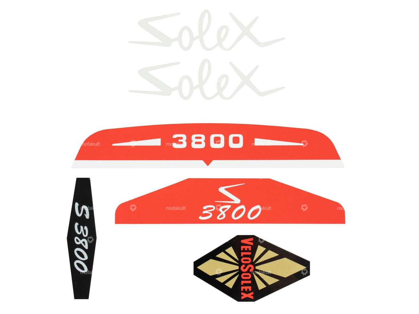 Klebersatz Solex 3800 Carousel Image 1