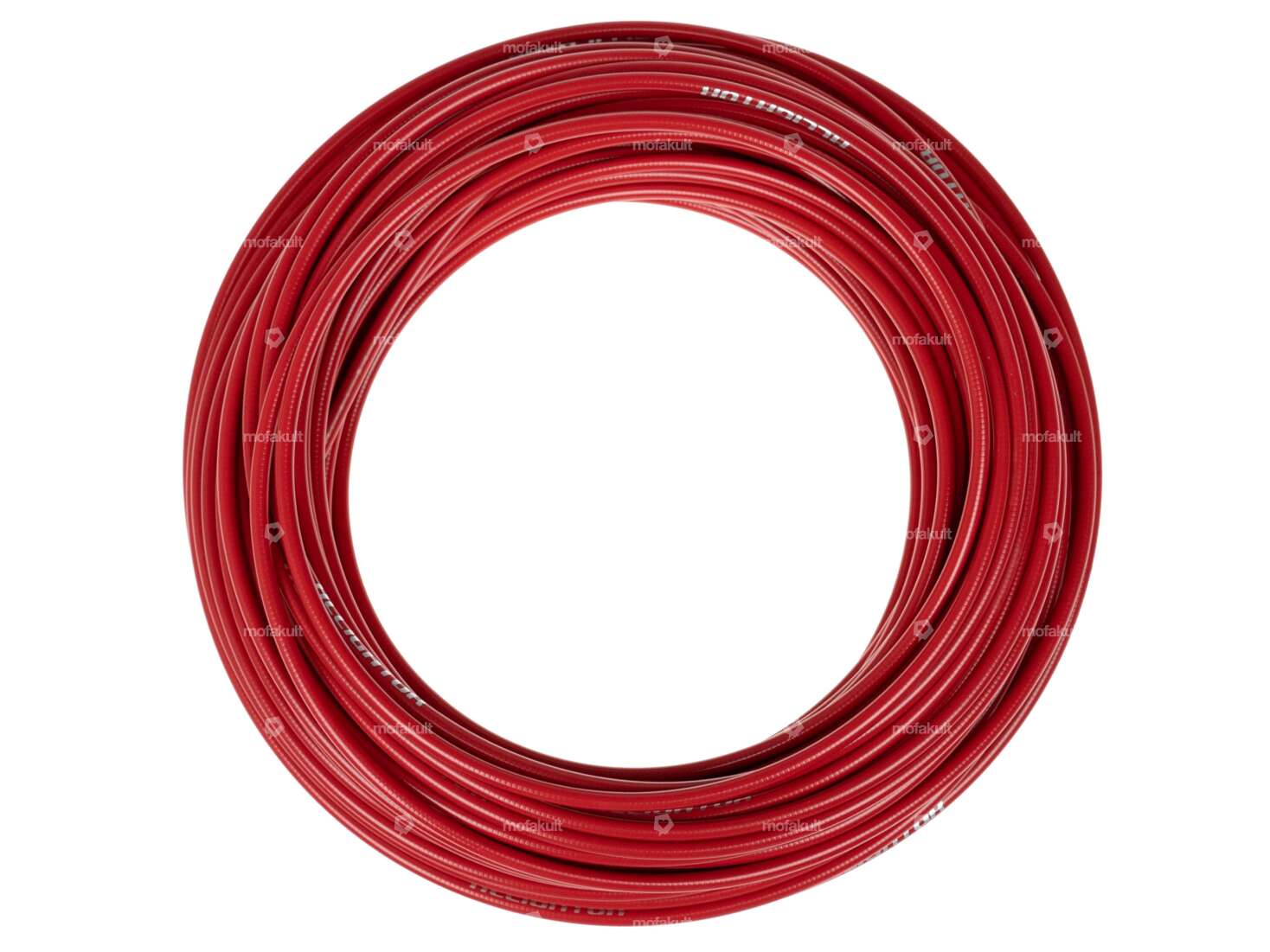 Alligator Kabelhülle Ø 5 mm rot (30 Meter Rolle) PTFE-Innenhülle Carousel Image 1