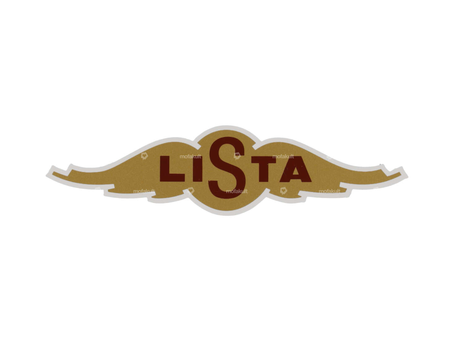 Aufkleber Tank «Lista» 123 x 31 mm | Lista Carousel Image 1