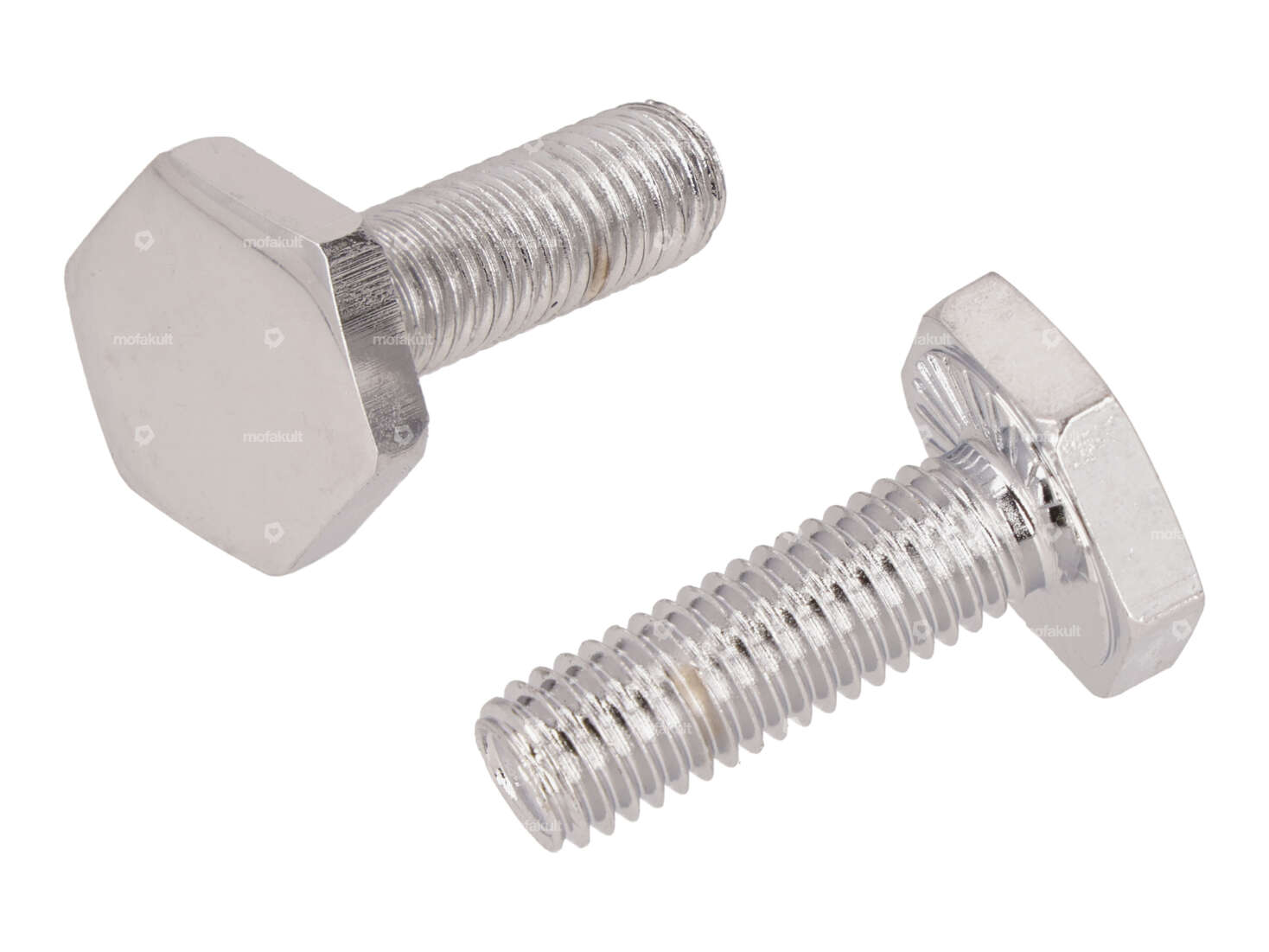 Schraube M8 Gabelplatte Paar Chrom | Puch Carousel Image 1