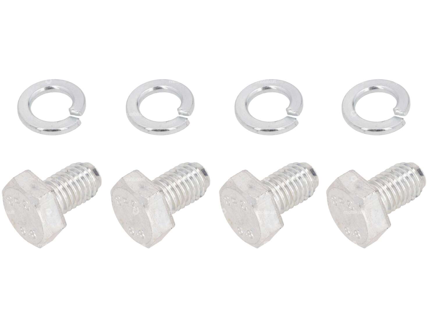 swiing® revival Schrauben-Set Getriebe Rahmenbefestigung verzinkt | Piaggio Ciao, SI, Bravo, Boxer Carousel Image 1