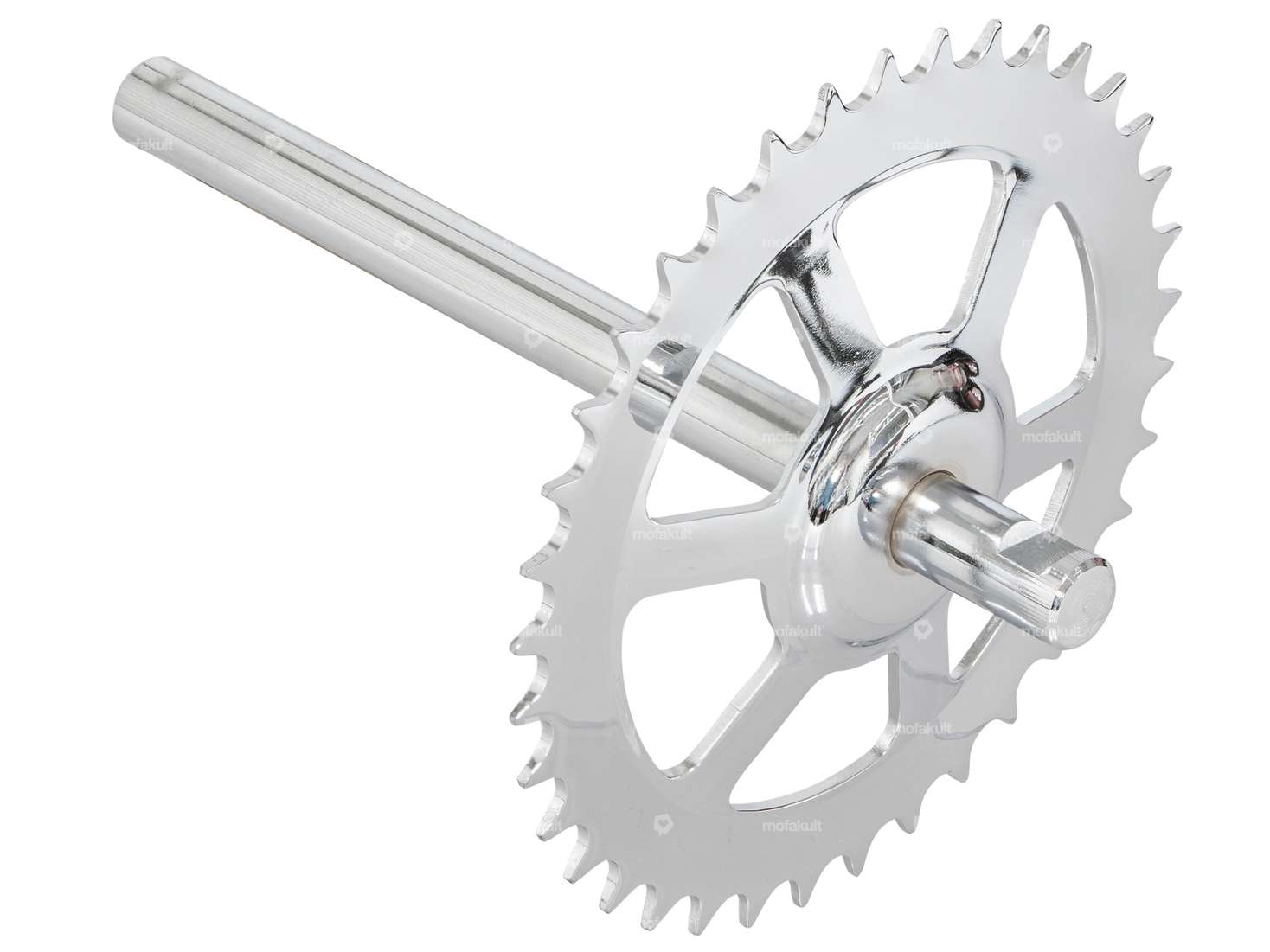 GPO Tretachse Chrom | Puch X30 NS, NL Carousel Image 1