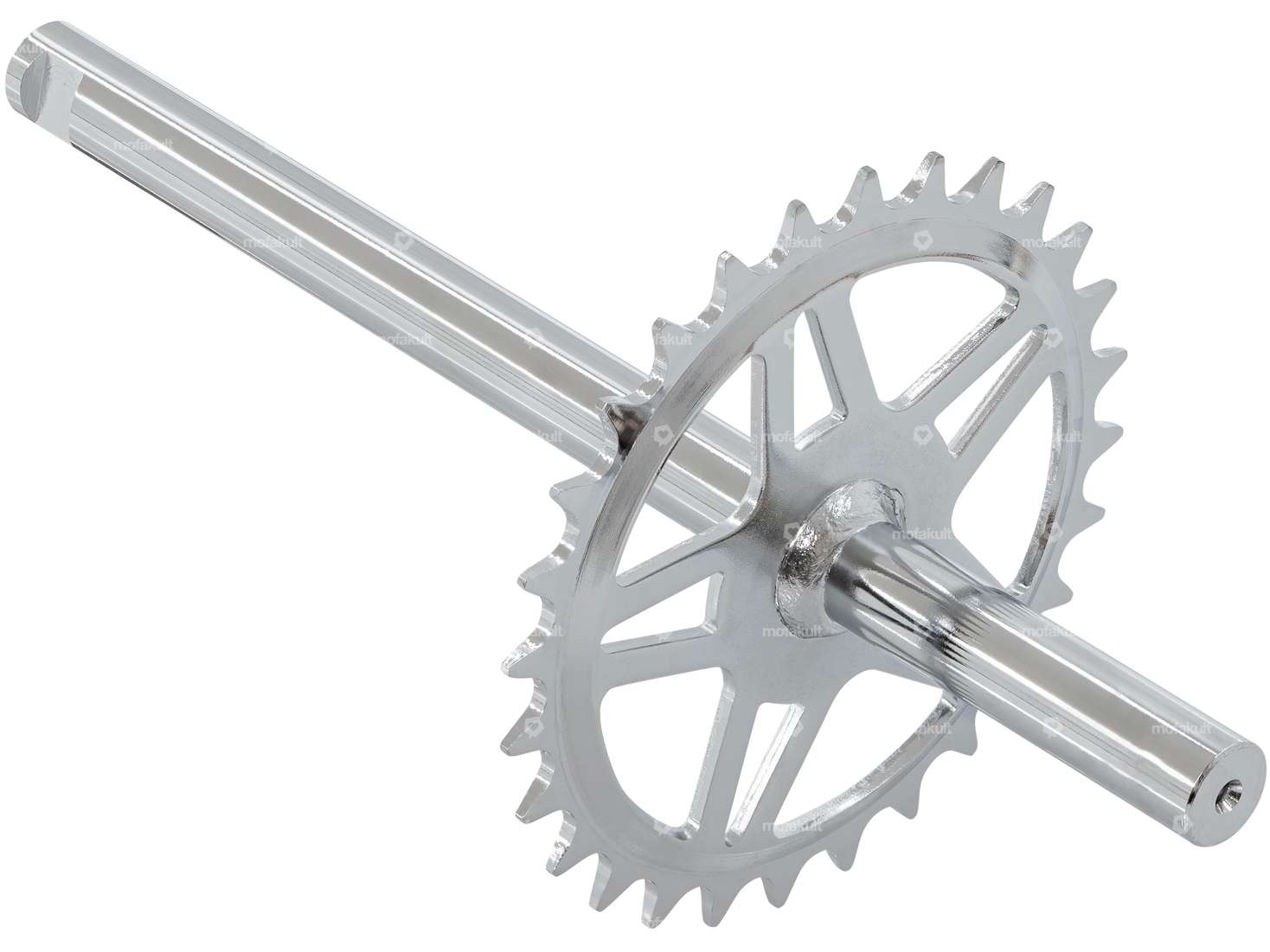 GPO Tretachse 28 Zähne Chrom | Sachs Alpa Carousel Image 1