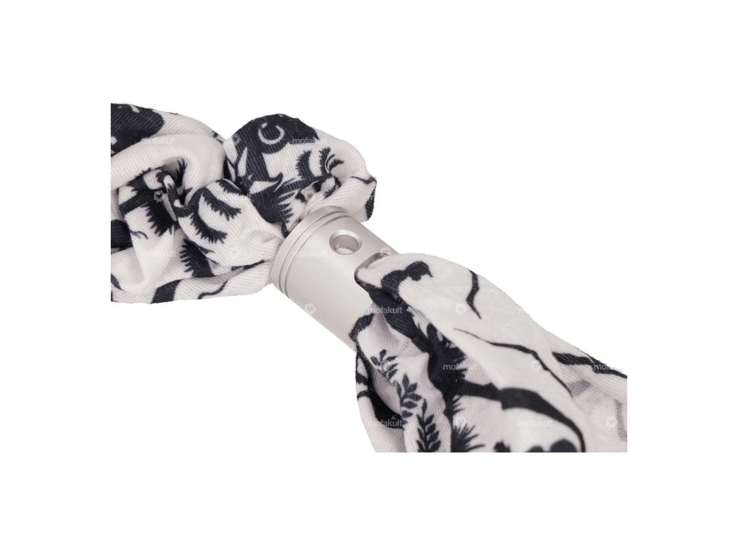 mk-Merch Zierkolben für Halstuch (Bandana) silber Carousel Image 3
