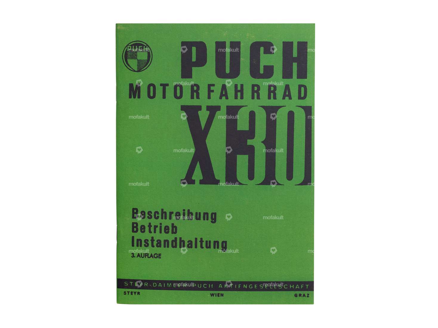 Betriebsanleitung | Puch X30 Velux 3.Auflage Carousel Image 1