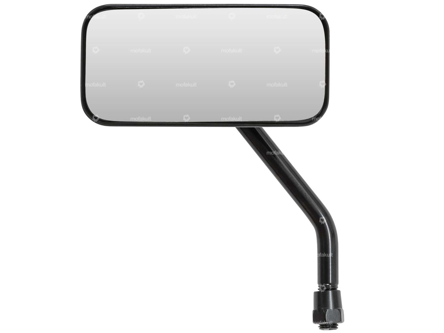 Mirror "Chopper" short left black Carousel Image 1