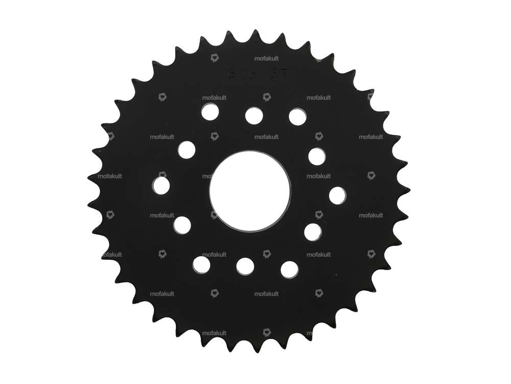 ESJOT sprocket 37 teeth black | Puch X30 Chopper Carousel Image 1