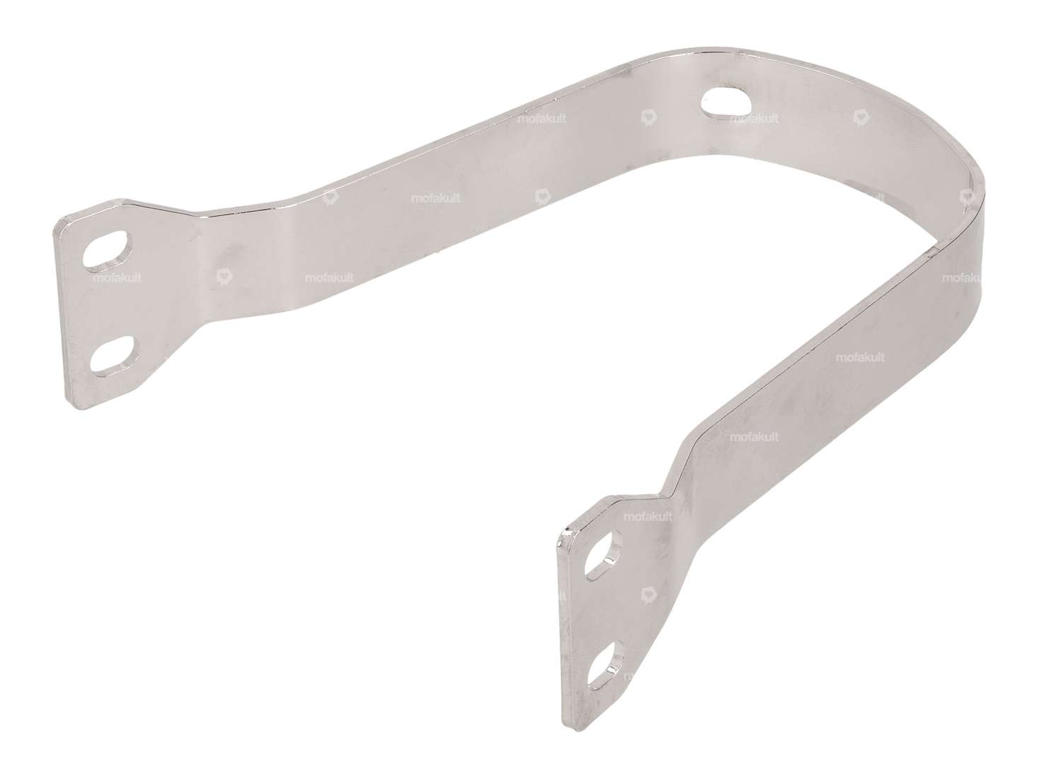 Solid chrome mudguard arch Carousel Image 1