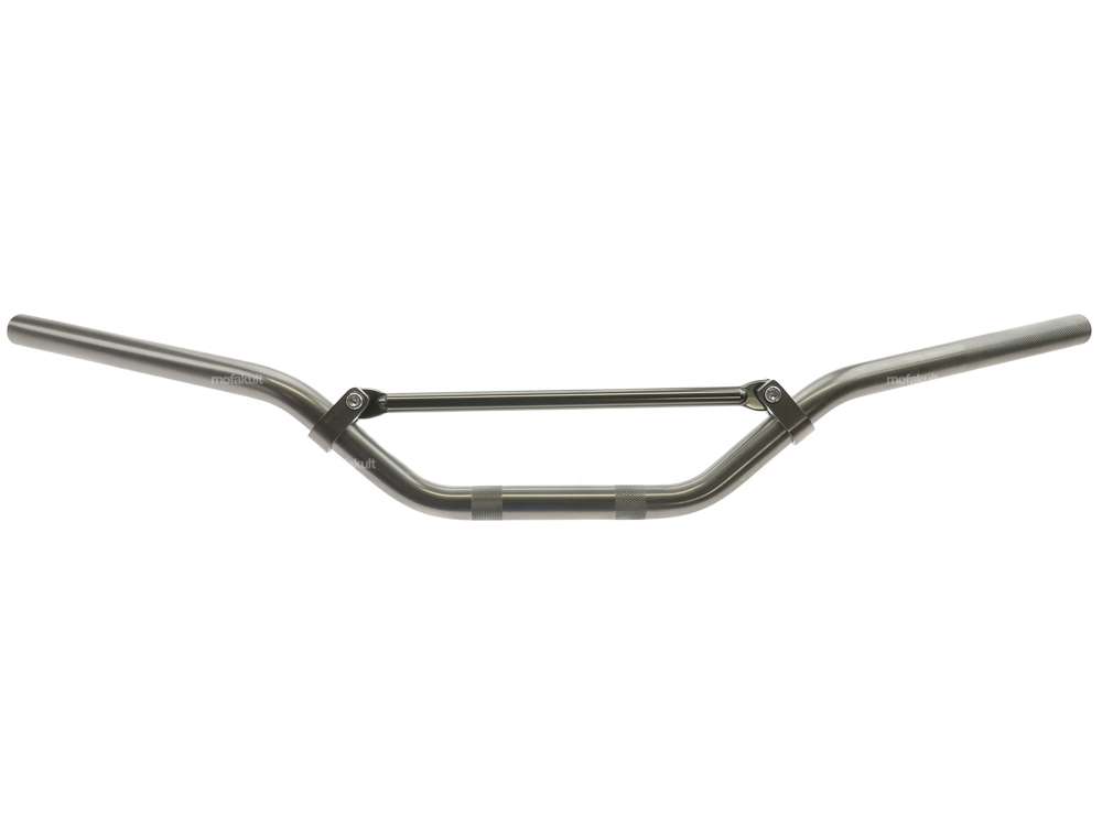 Tun'R racing handlebar fork plate 11 cm aluminum titanium look Carousel Image 1